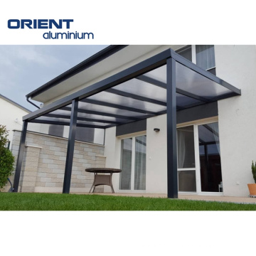 Customized Electric Louvered Roof Pergola Aluminium Bioclimatic